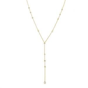 NEW SAHIRA women's alexia lariat necklace in gold